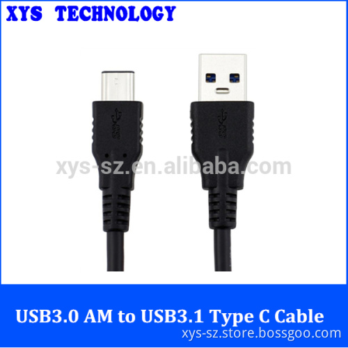 USB3.0 AM to USB3.1 Type C Cable support OEM&ODM order